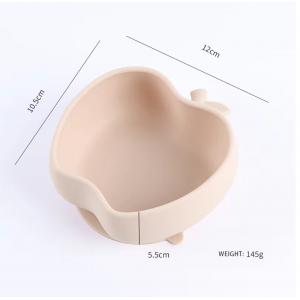 Children'S Complementary Food Silicone Suction Cup Bowl Can Be Microwave Oven Food Grade Silicone Bowl