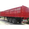 SINOTRUK Tractor Trailer Truck 50 Ton Side Wall Cargo Semi Trailer OEM Optional