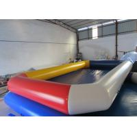China Water Park Adult Inflatable Water Games Rectangle Big Blow Up inflatable Pools for water games on sale