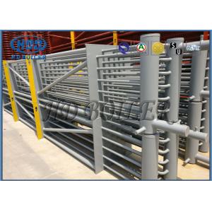 Stainless Steel Boiler Economizer Bare Tube Type With Headers On Painted SCR System Recovery Flue Gas