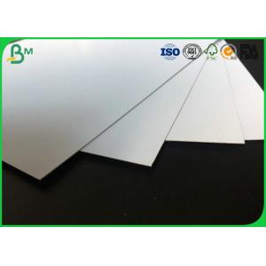 400 - 1000g Laminated Grey Board , Coated Double Side Art Glossy Paper For Making High - End Gift Box