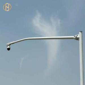 Anti Corrosion Steel Traffic Light Pole 2.5mm - 20mm Shaft Thickness