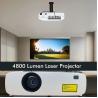 China 4800ルーメン 360° 投写 3LCDレーザープロジェクター 30000時間光源寿命 wholesale