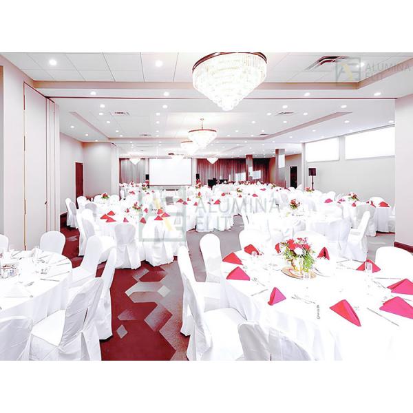 China 15mm MDF Magnesium Board 105mm Thickness Up to 6M Height Acoustic Partition Wall Movable Partition Wall wholesale