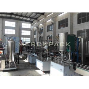 China Small Scale Carbonated Drinks Filling Machine / Carbonated Soft Drinks Bottling Plant supplier