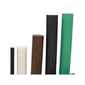 Green PTFE Extruded Rod Molded PTFE Products RoHS Heat Resistant