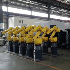 China Robotic Buffing Machine Grinding Cell  With Stepper Motor for Faucet supplier