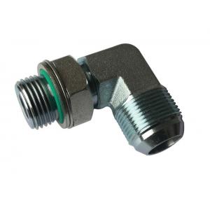 1JO9 Elbow JIC Steel Hydraulic Fittings , Sae O Ring Fittings L- Series Hydraulic Connectors Fittings