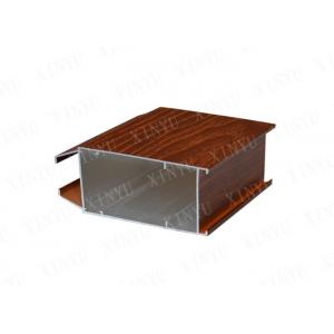 Wooden Heart Mix Aluminium Sliding Up and Down Profile for 90 Sliding Door
