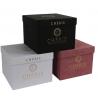 Luxury Black Packaging Magnetic Gift Box Custom luxury black sliding cardboard