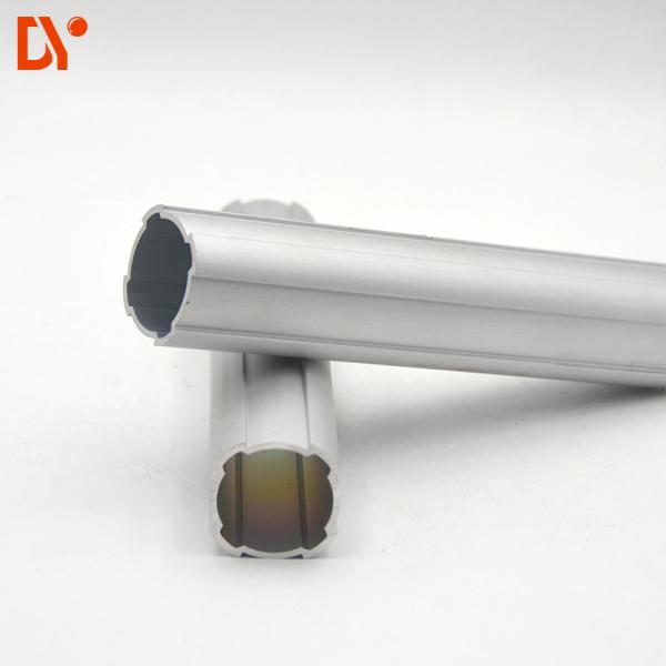 Anodizing Lean Pipe Thinckness 2.3mm / Aluminium Round Bar For Assembling
