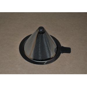 China Washable Stainless Steel Wire Mesh Filter Conical Coffee Filter supplier