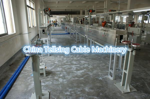top quality Φ90 silicone cable extruding machine production line China factory