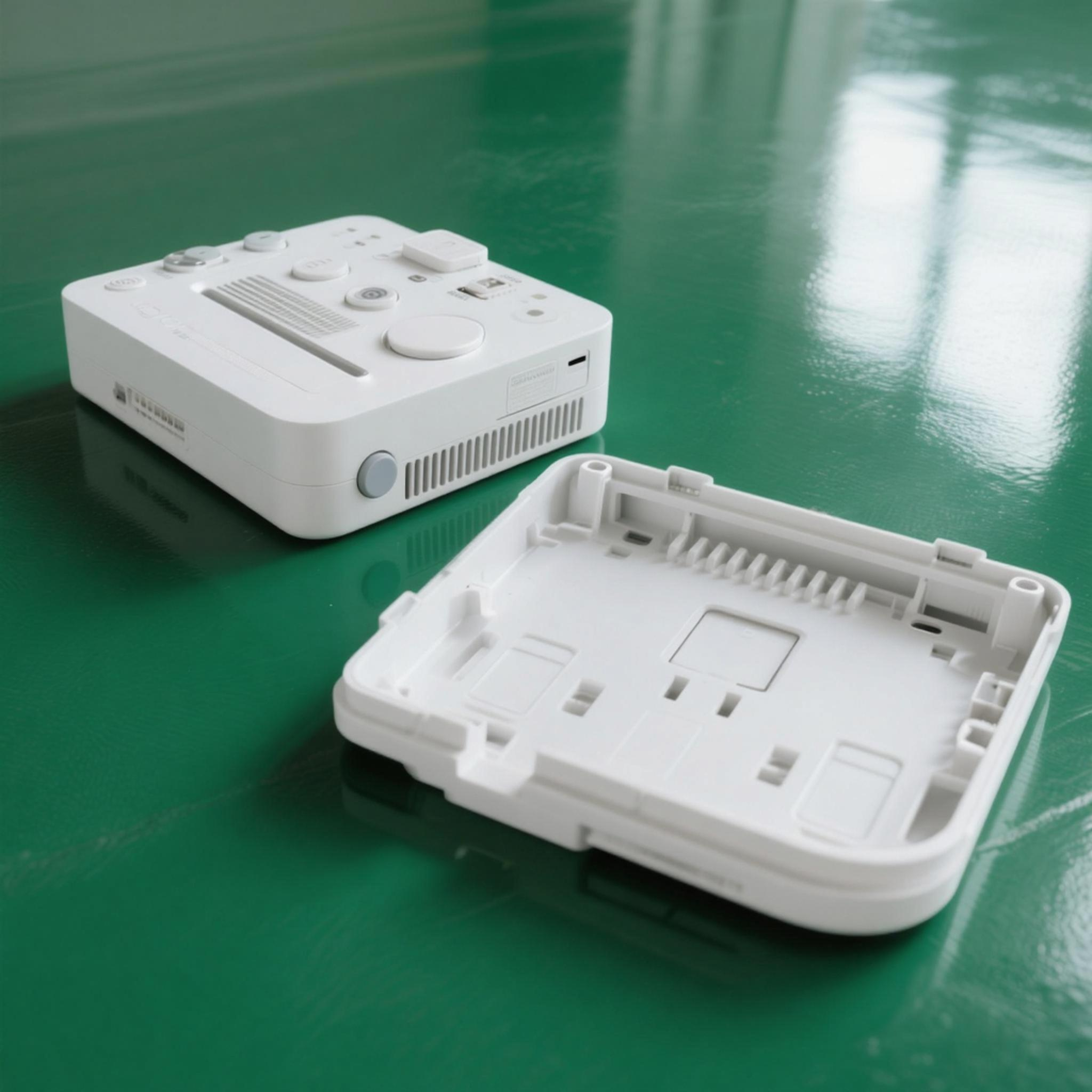 China Multi Cavity ABS Plastic Injection Molding Parts with Pressure Injection and Customizable Color for Digital Device Robots wholesale