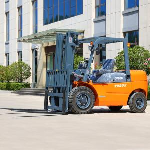 Industrial Grade Heavy Duty Diesel Forklift Truck  With Hydraulic Transmission