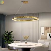 China Bedroom LED Copper Modern Ring Light Creative Simple Home on sale