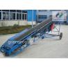 Wire Rope Lifting Mobile Industrial Belt Conveyor PVC PU Rubber Belt Material
