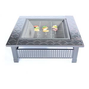 China Villa country yard  34 inch wood fire pit fireplace needfire fire grill charcoal BBQ grill supplier