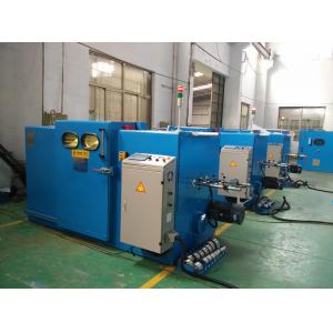 PLC Control Bare Copper Wire Twisting Machine Magnetic Tension Pay Off