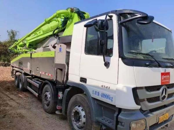 Vertical Reach 55.1m Boom Sections 5 Zoomlion's Latest Innovation in Concrete Pumping