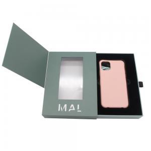 China Custom Printed Paper Luxury Drawer Slide Mobile Cell Phone Case Packaging Boxes supplier