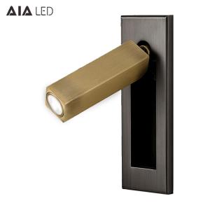 hotel led flexible arm led bed wall light/led reading light/bed reading wall light