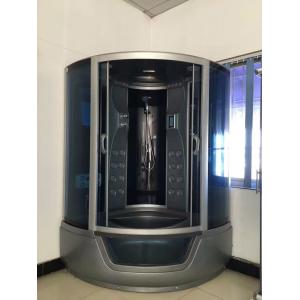 ABS Material steam double shower cabin with tray ,  150 X 150 X 220 / cm complete shower cabins