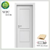 China Fire Rated Painting WPC Door Waterproof Composite 700mm Width Bedroom Use on sale