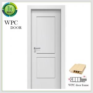 Fire Rated Painting WPC Door Waterproof Composite 700mm Width Bedroom Use