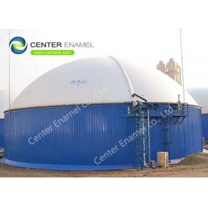 Aluminum Alloy Trough Deck Roof Bolted Steel Liquid Storage Tanks For Chemical Storage