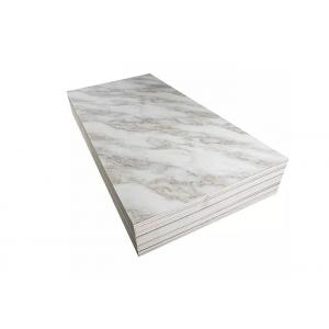 Luxury High Glossy 1220x2440mm 3mm PVC Marble Sheet Interior Wall Decoration