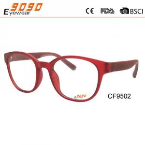 China Lady's new arrival and hot sale of CP Optical frames, red color  frame ,specia metal hinge supplier