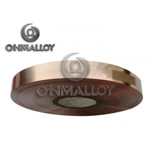 China CuNi44 Resistance Strip / Foil Copper Based Alloys 0.02mm Thickness supplier