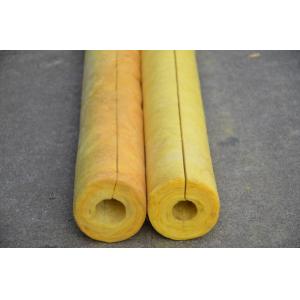 80 kg/m3 Glass Wool Air Conditioner Pipe Insulation , Non Combustible OEM