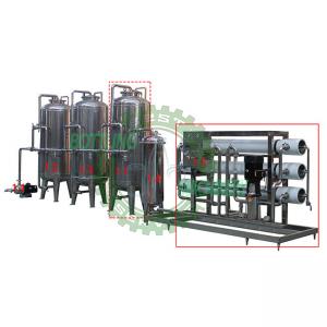 China 6000 Liter Per Hour FRP 8040 Membrane Housing Water Purifying Machine supplier