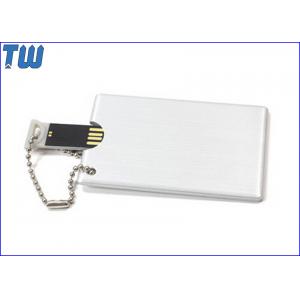 China Metal Card Size Usb Pendrive 8GB 16GB Memory Drive Excellent Price wholesale