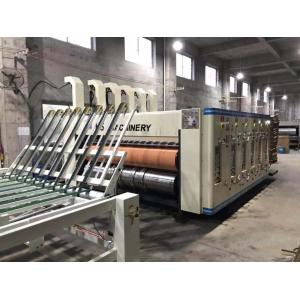 China Automatic Cardboard Flexo Printing Machine carton folder gluer machine supplier
