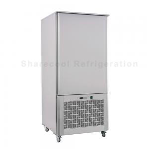 250L Commercial Blast Freezer Stainless Steel Deep Freezer With 15 Pans