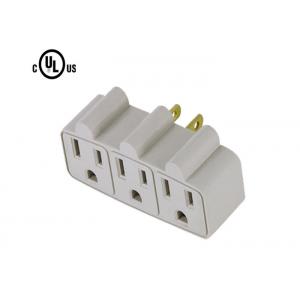 China UL Listed AC Power Plug Adapter Witth 3 Outlet Surge Protector Wall Tap 15A 125V 60HZ supplier