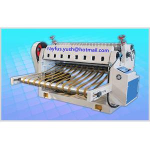 China Rotary Sheeter Computer Control 4 Slitter 2 Ply Single Faced Corrugated Cardboard Cutting supplier