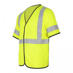 China Flame Resistant Shirt Vest Jacket Construction High Visibility Breathable Anti Static Clothing supplier