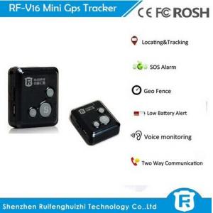 Best buy gps key tracker elderly with sos button personal tracker rf-v16