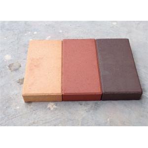 Landscape Floor Paving Moulded Clay Paving Brick With Different Colors