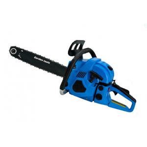 Air Cooling Gas Powered Chain Saw With Dual Metal Blade 600mm Length