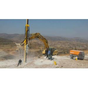 China Quarry Stone Hydraulic Attachment 51mm Rock Drilling Rig supplier