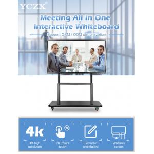 65 Inch Multi Touch Screen Monitor / Interactive Panel Board For Classroom