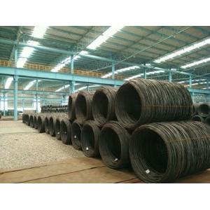 China Hot Rolled Wire Rod In Coils , Steel Wire Rod EA2  6.5 mm for welding electrode supplier