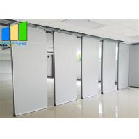 China Wood Sliding Office Wall Sound Proof Room Partition For Dance Hall on sale