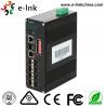 Manageable Industrial Ethernet Media Converter 10 / 100 / 1000M SFP Combo