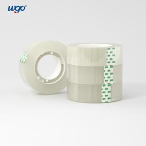 China Office And School WGO Single Coated Tape Reusable Transparent Removable Packing wholesale